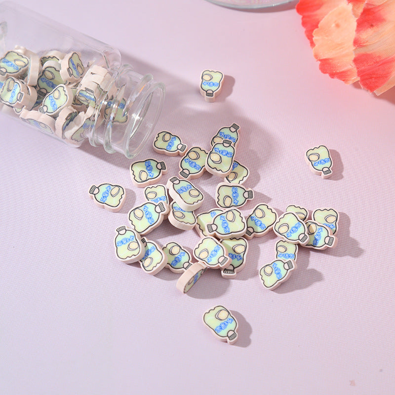 Wholesale Simulation Food Toy Soft Pottery Bottle DIY Drip Glue Cream Glue Flowing Sand Kneading Music Decoration