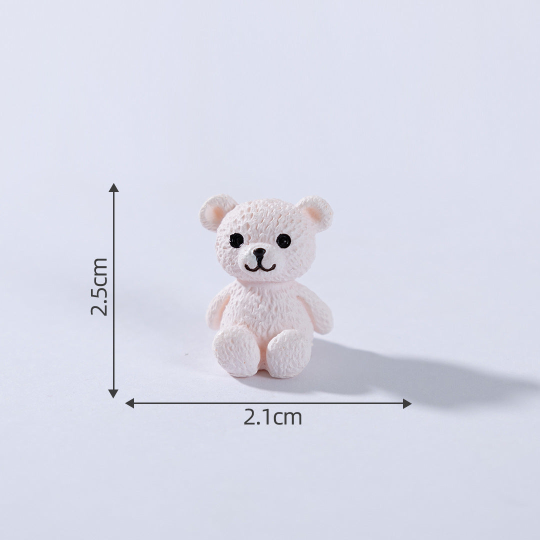 Wholesale Little Bear Family Series Cute Animal Micro Scenes Doll Accessories