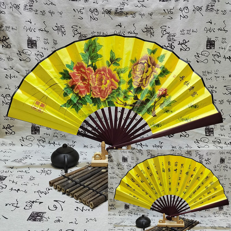 Wholesale 10 -inch Chinese Style Double -sided Dance Fan