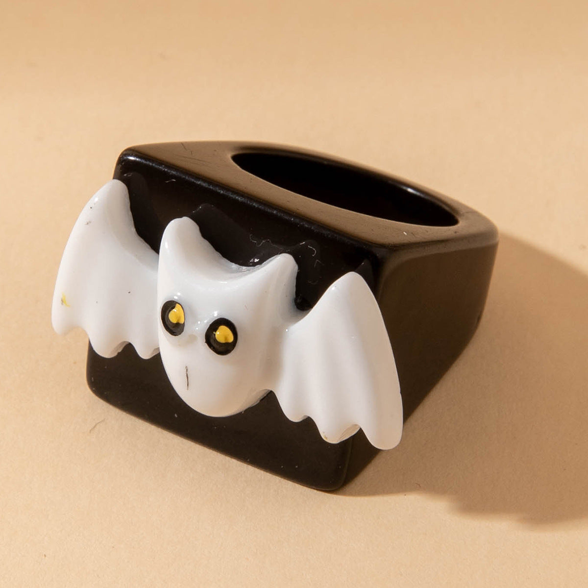 Wholesale  Creative Resin Ghost Pumpkin Ghost Ring