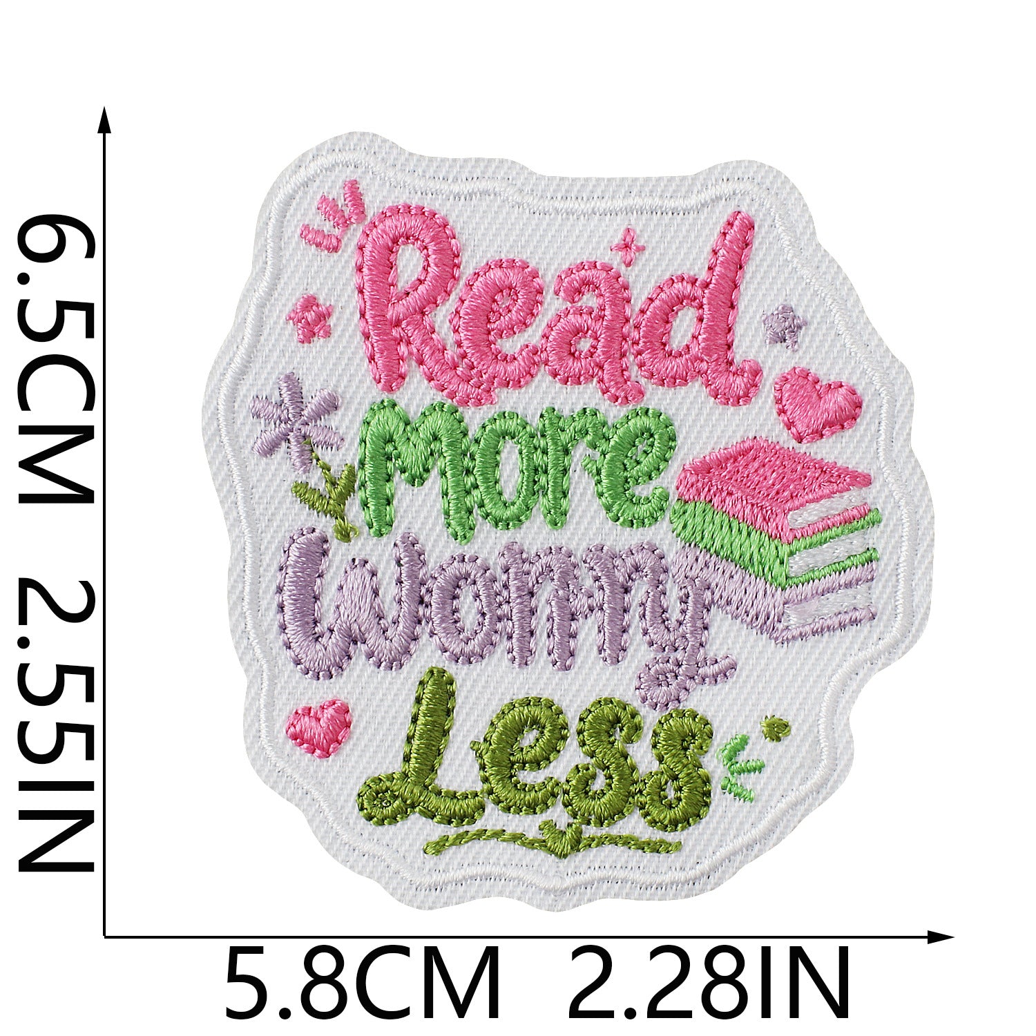 Wholesale Iron On Embroidered Patch Bear Book Design For Bags And Clothing Chic Boutique Craft