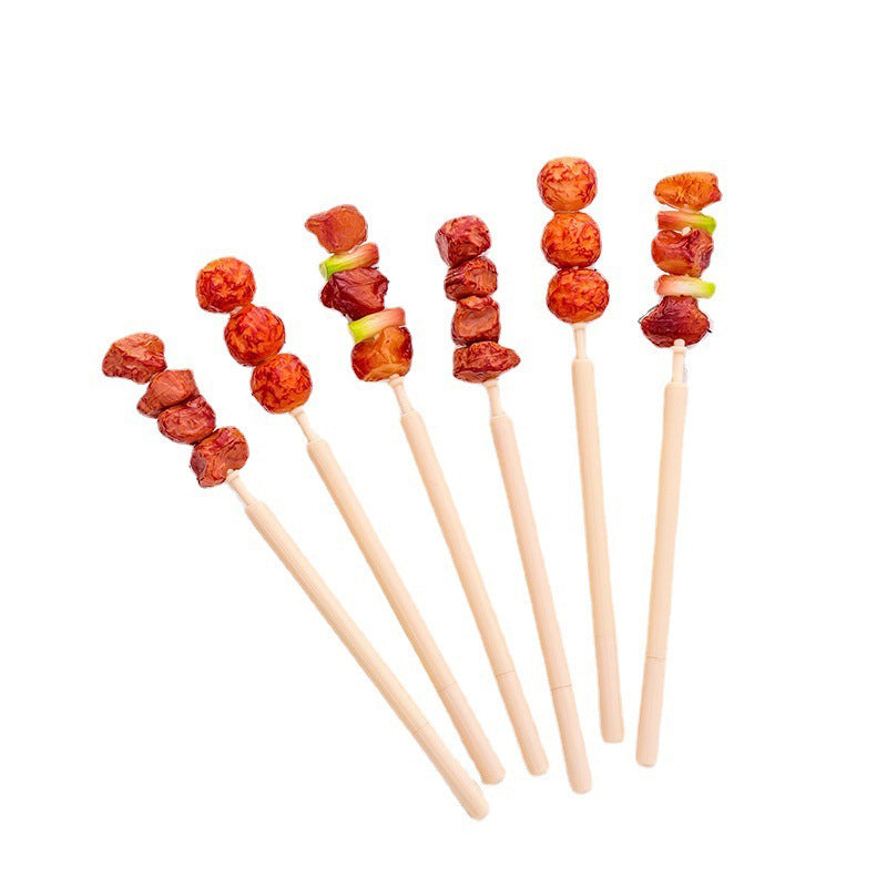 Wholesale Plastic Simulation Barbecue Skewers, Lamb Skewers, Ballpoint Pens with Shape