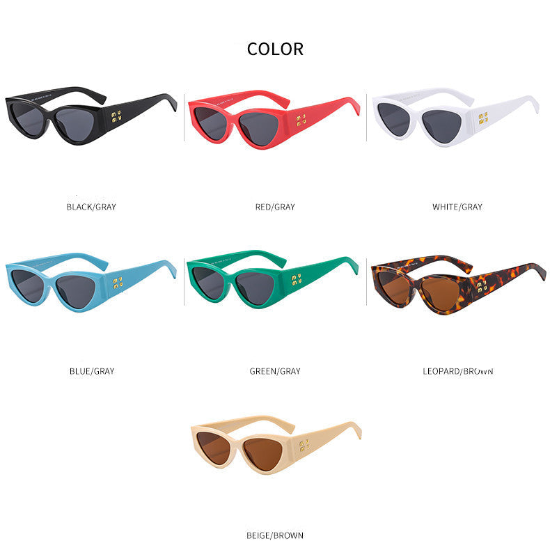 Wholesale Fashion men' s and women' s sunglasses personalized all-matching glasses