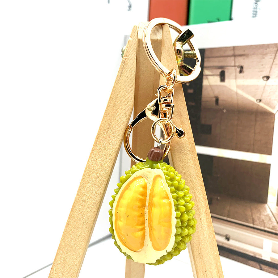 Wholesale Imitation Resin Durian Keychain