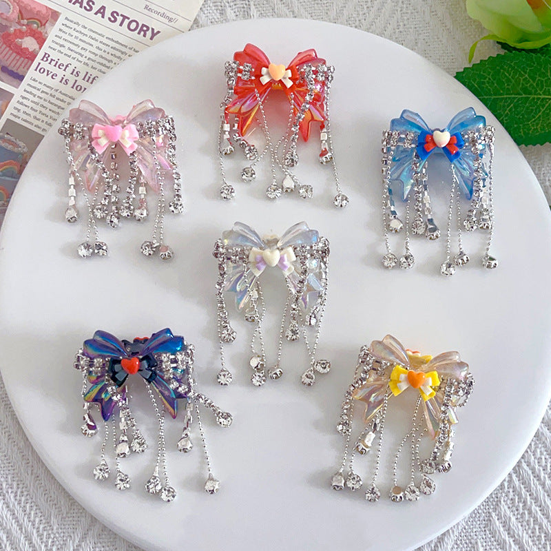 Wholesale 10pcs/pack Bow Tassel Loose Beads