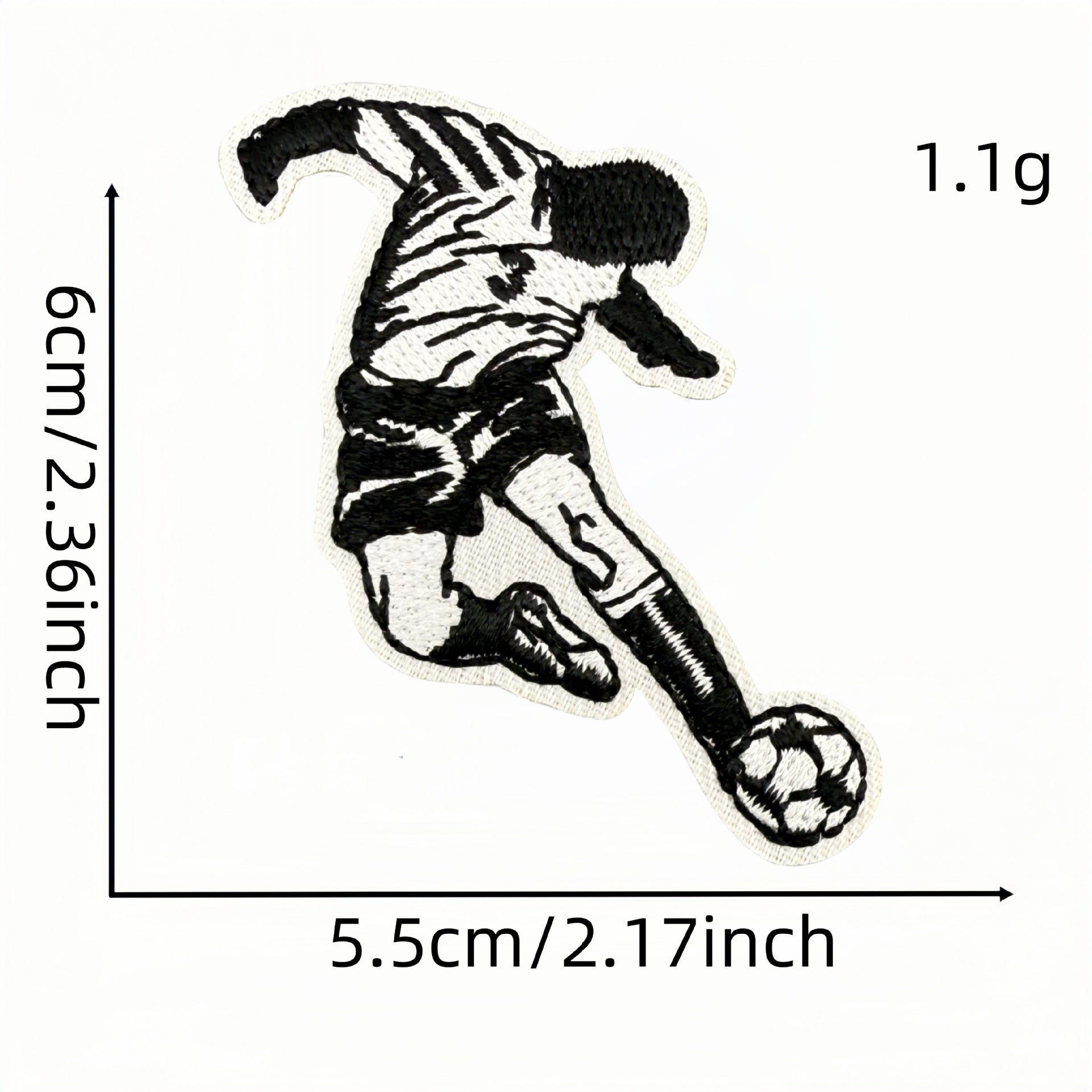 Wholesale Sports series cartoon shoes embroidery DIY Patches