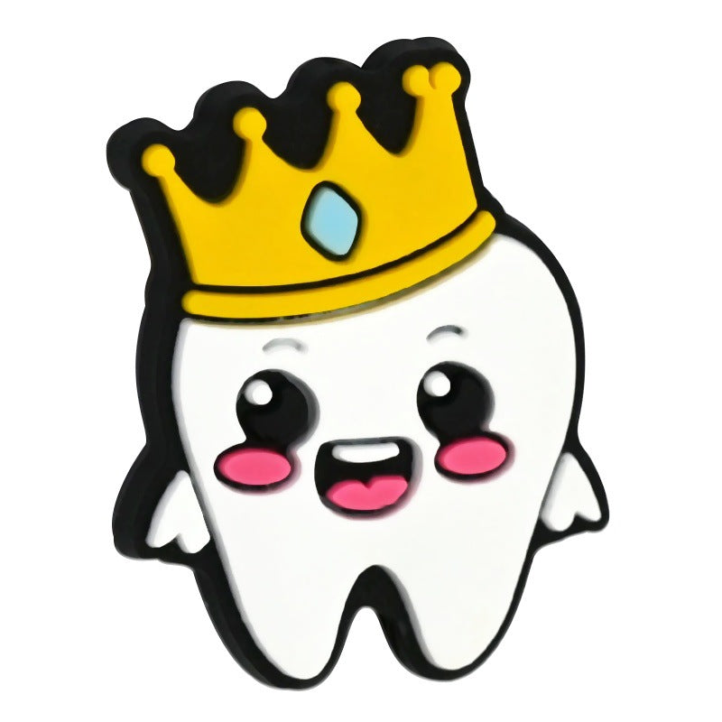 Wholesale Random 100pcs Tooth Protection Beads DIY Focal Beads