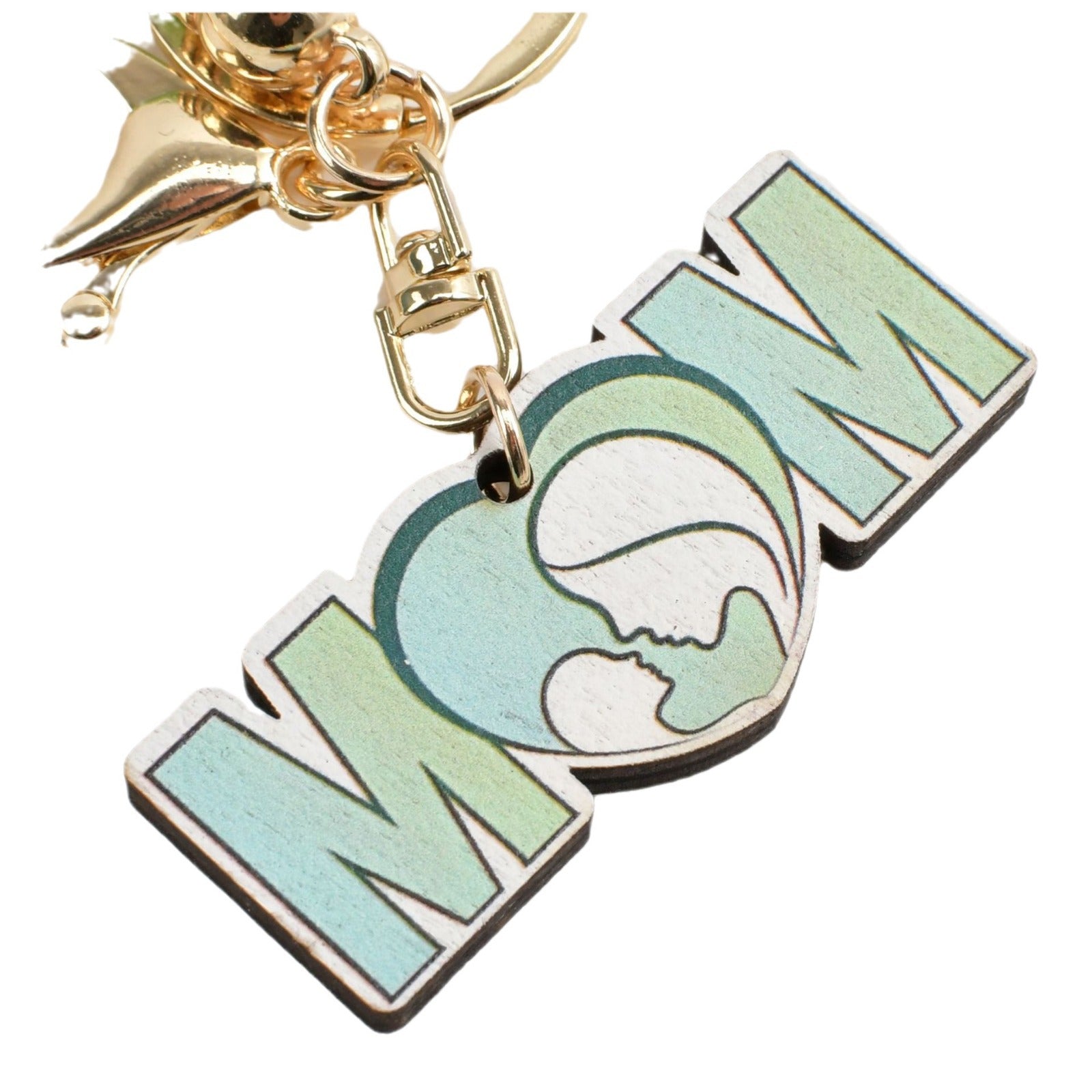 Wholesale I Love Mom Mother's Day Keychain