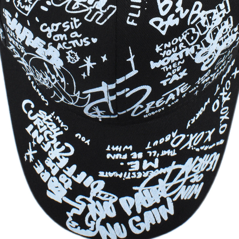 Wholesale Graffiti Print Baseball Cap