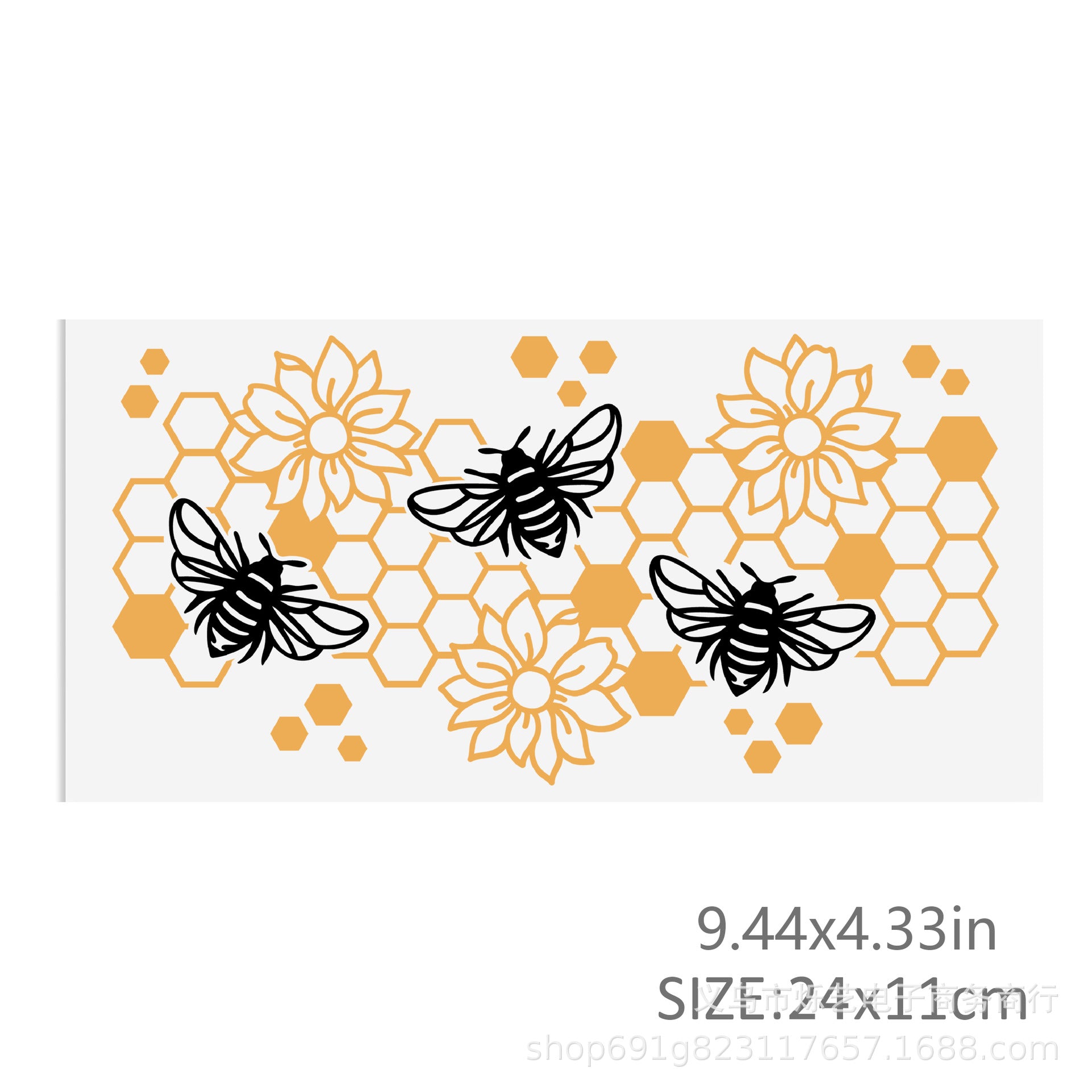 Wholesale Colorful Butterfly and Flower Series 16oz Cup UV DTF Wraps