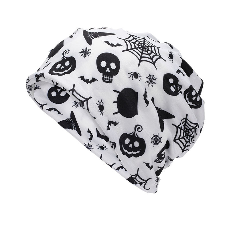 Wholesale Digital Printed Pullover Polyester Hat Halloween