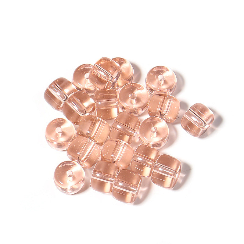 Cuentas al por mayor 50pcs/paquete 8*6 mm oblato