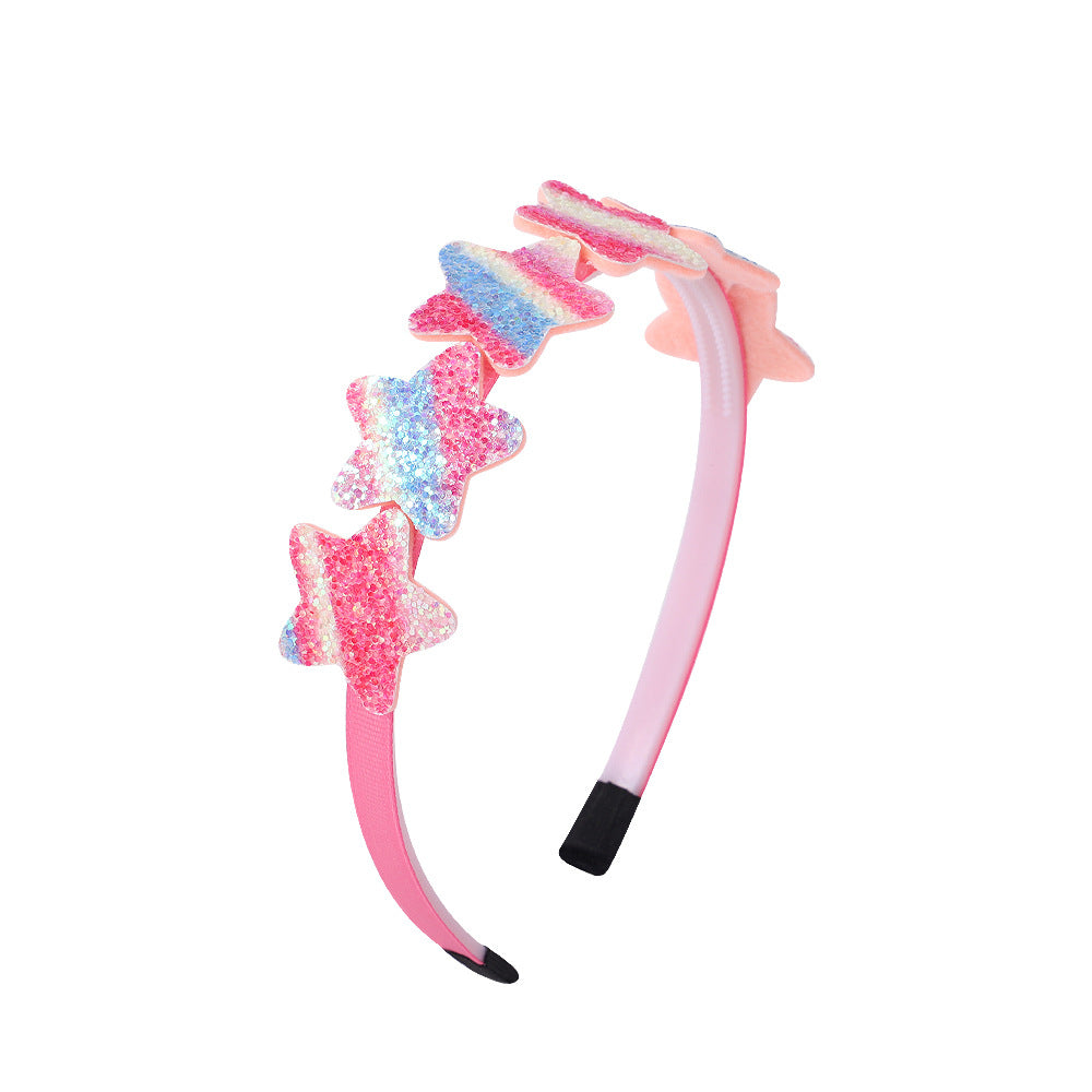 Wholesale Children's Candy Color Love Headbands