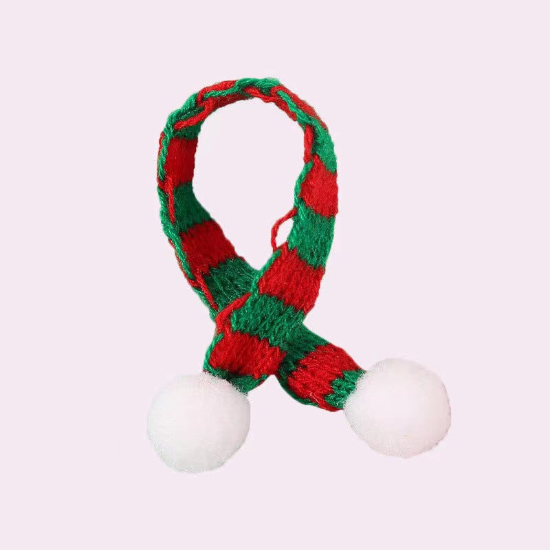 Wholesale Christmas DIY Wool Mini Knitted Finger Hat Doll Accessories