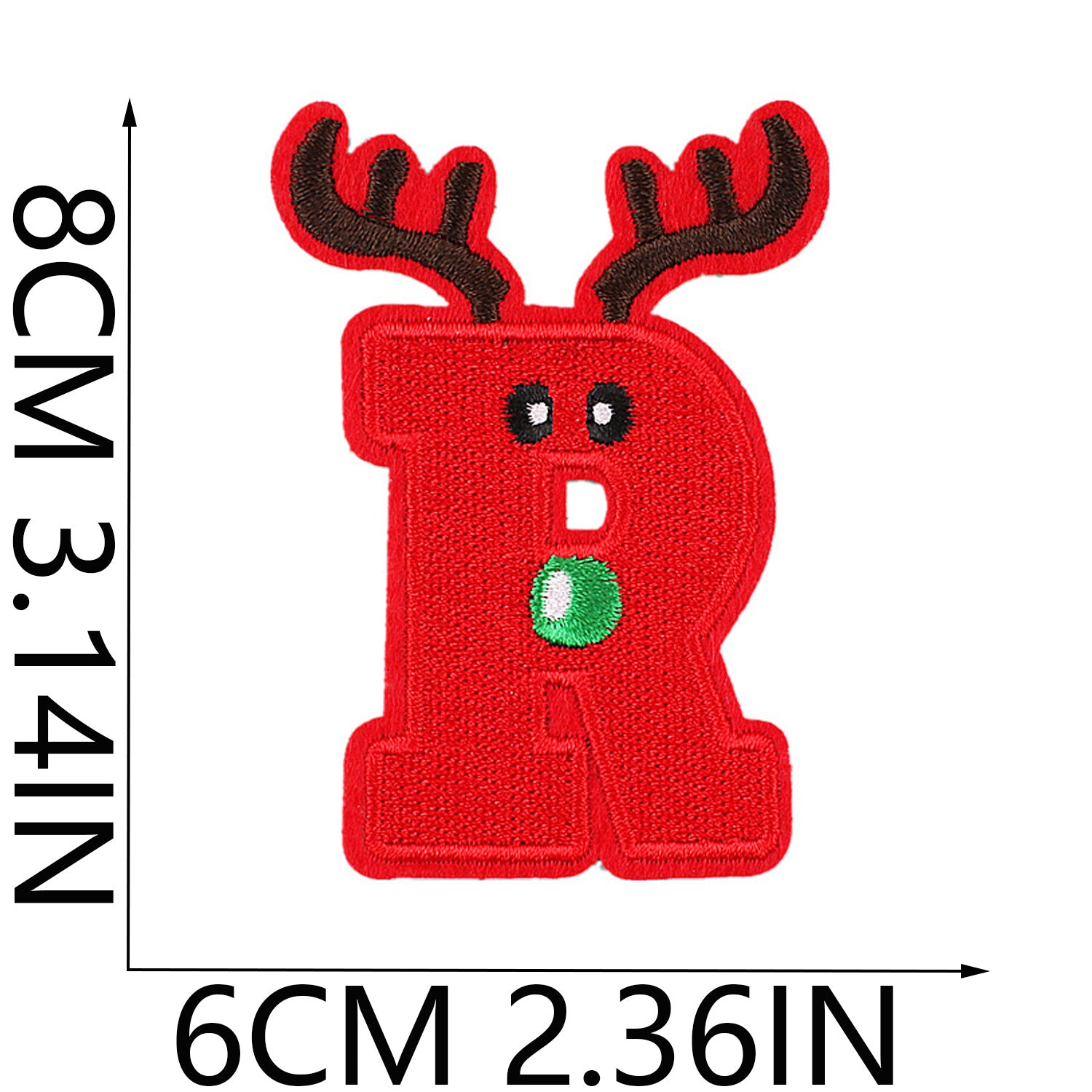 Wholesale Christmas embroidery cloth stickers letters  DIY Patches