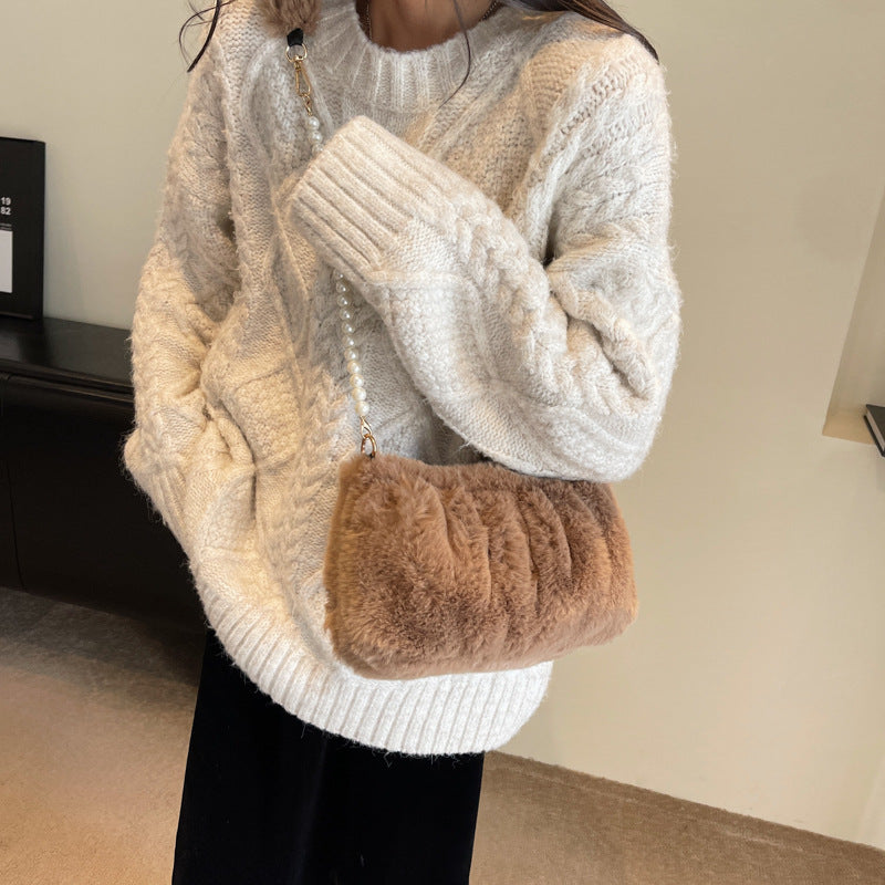 Wholesale Autumn and Winter Portable Shoulder Bags