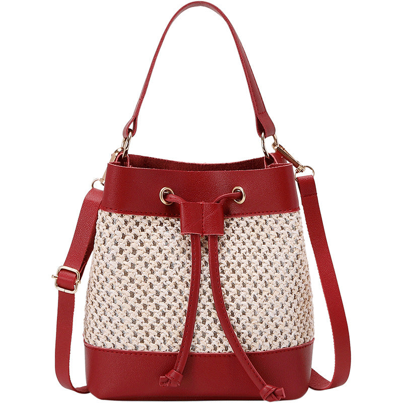 Bolso de cubo clásico de PU al por mayor