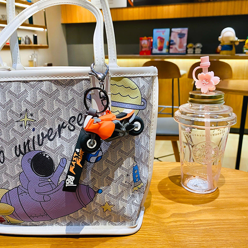 Wholesale Pvc Mini Motorcycle Keychain