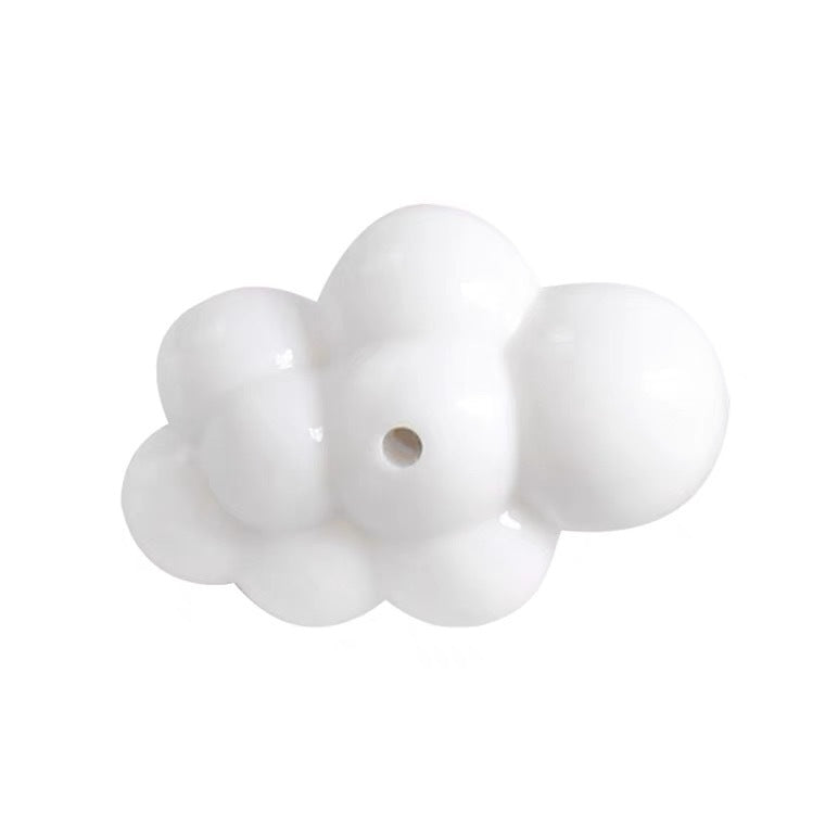 Wholesale Acrylic Colorful Cute Cloud Beads