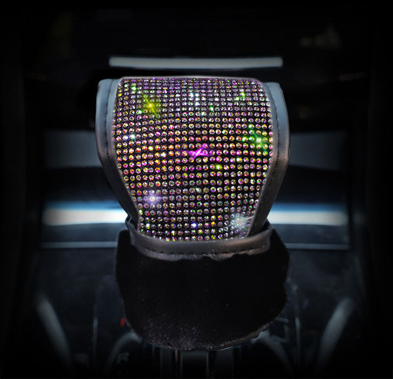 Wholesale Winter Plush Steering Wheel Cover with Diamonds