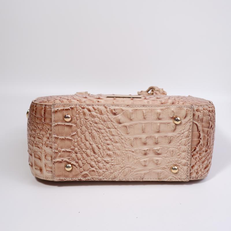 Wholesale Vintage Crocodile Pattern PU Leather Crossbody Single Shoulder Handle Raised High-grade Large Capacity Tote Bag