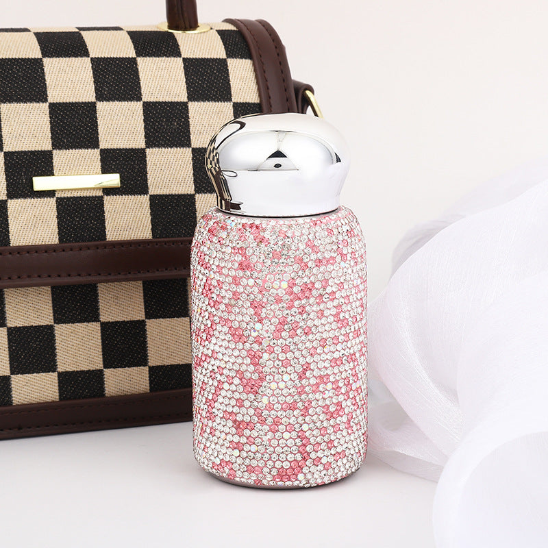 Wholesale Stainless Steel Diamond Mini Water Cup