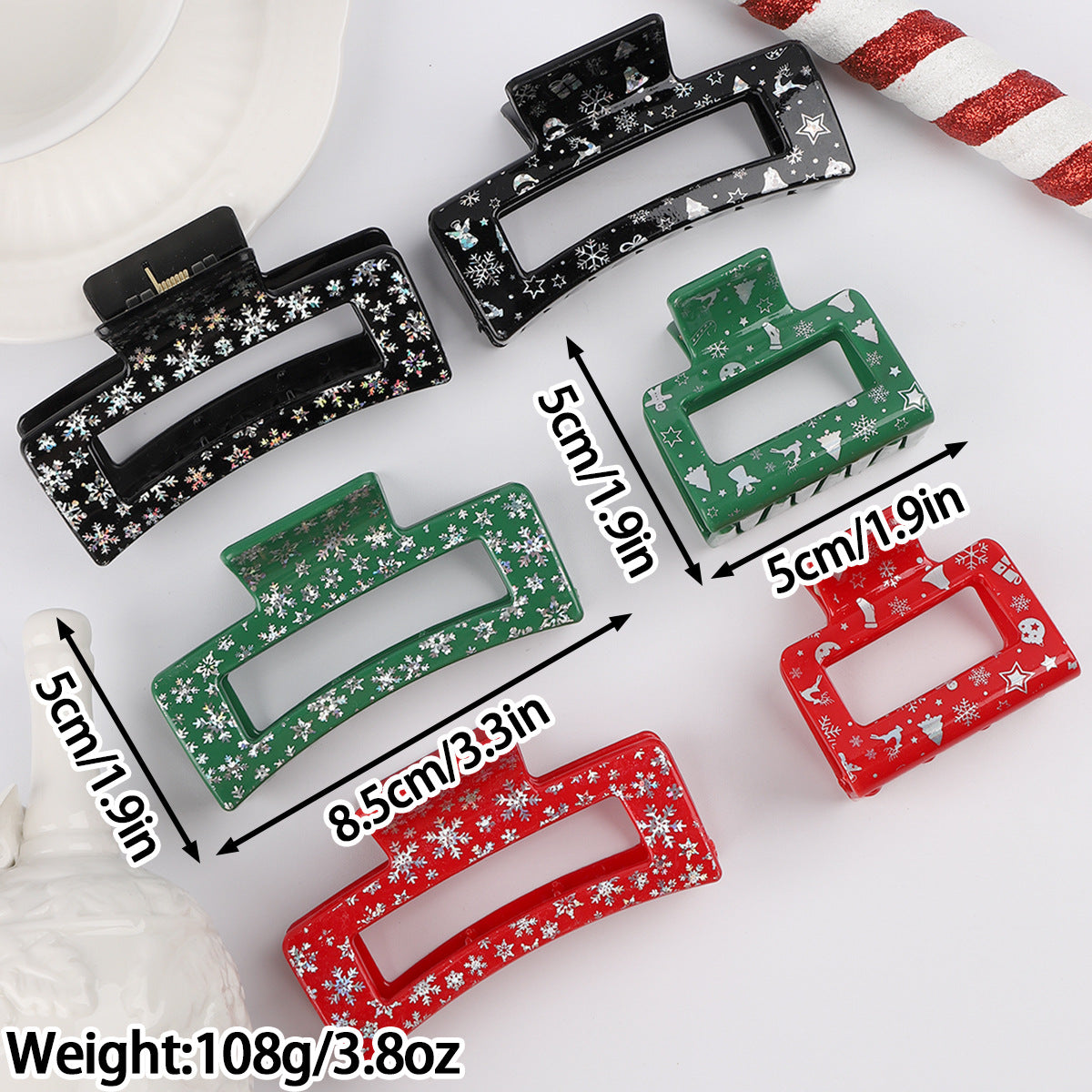 Wholesale Christmas clip shark clip  Christmas gifts