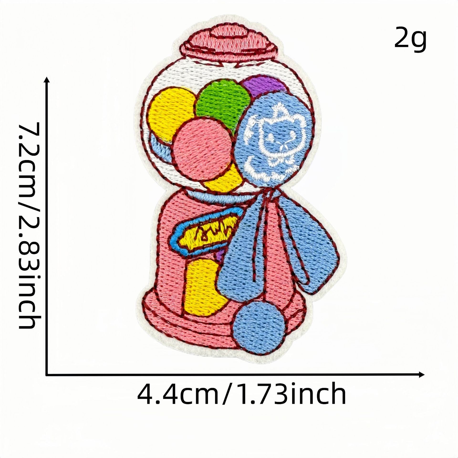 Wholesale Polyester Iron On Embroidered Patches Cartoon  Series DIY Craft Supply Fashion Accessory