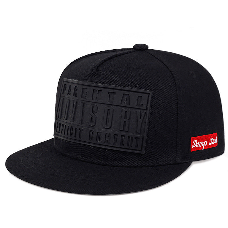 Wholesale Letter Hip Hop Flat Brim Hat Street Fashion Baseball Cap