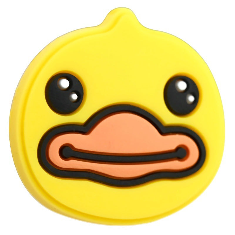 Wholesale  Random 100pcs/pack  Cartoon animal beaded PVC soft rubber beads