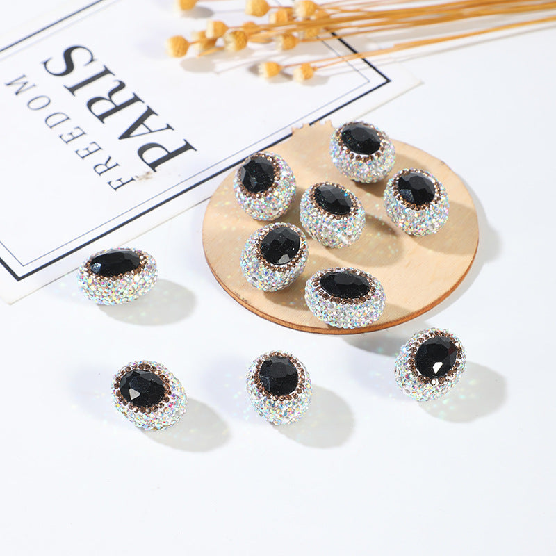 Wholesale Western Princess Diamond Ball Egg Shape Nepal Beads