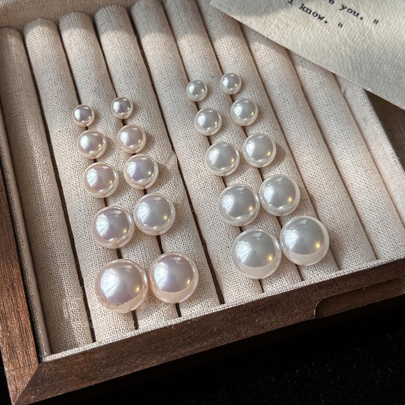 Wholesale Pink Pearl Earrings
