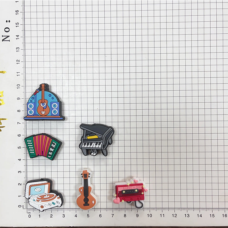 Wholesale Random 100pcs  Musical instruments Music  Focal Beads