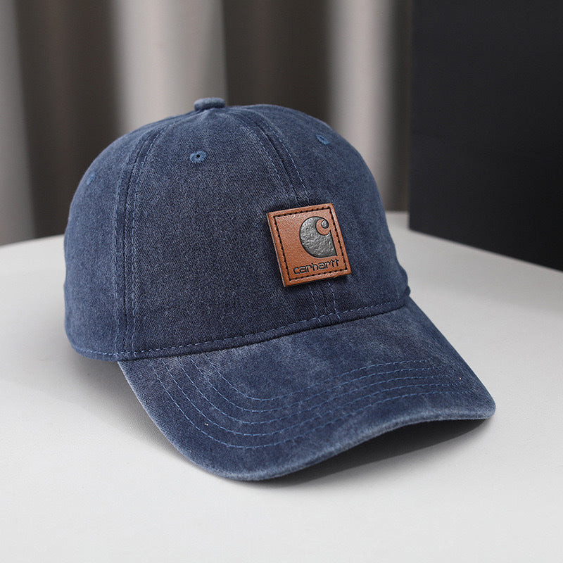 Wholesale Summer sunshade casual workwear washed distressed soft top baseball cap