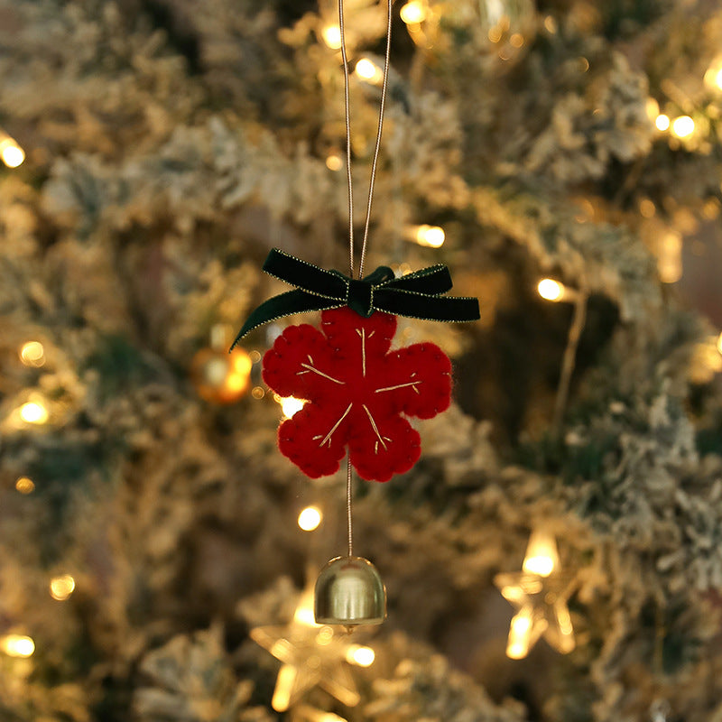 Wholesale Christmas gift plush Christmas tree pendant Christmas decoration