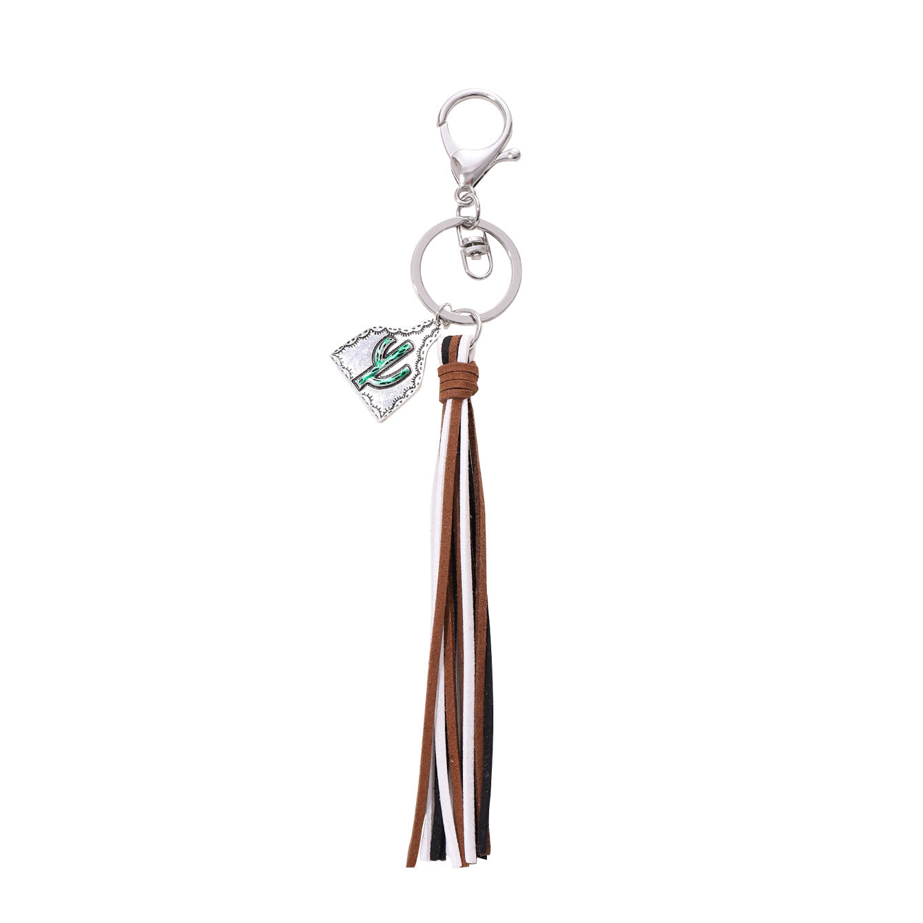 Wholesale of Western Wind Alloy Geometry Farm Brand Keychains