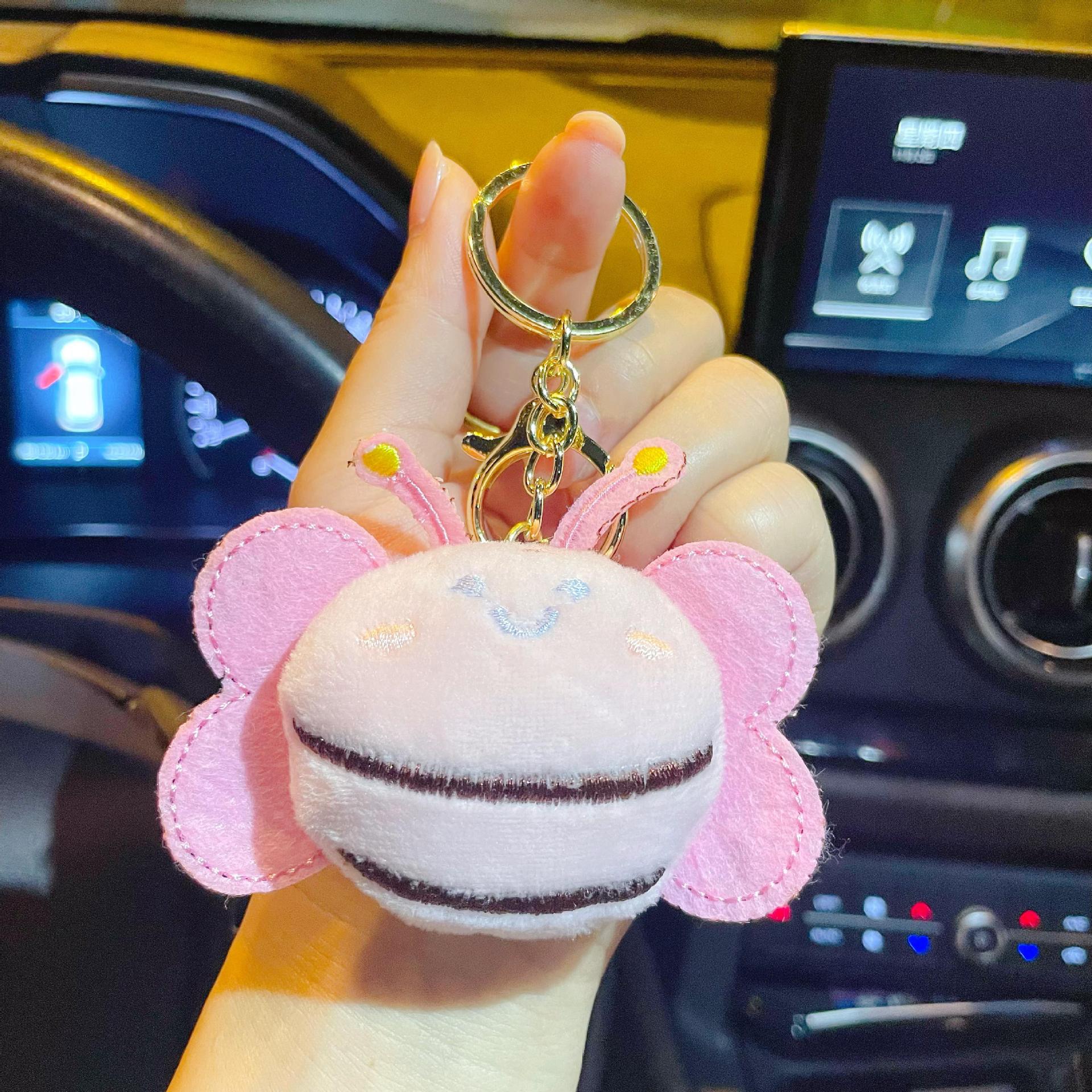 Wholesale Cartoon plush doll keychain