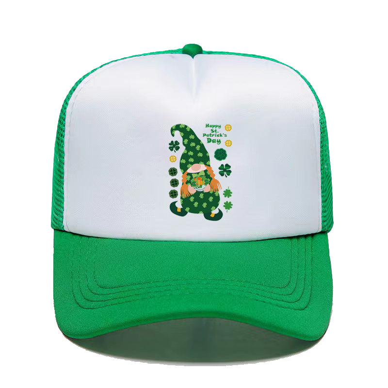 Wholesale Polyester St. Patrick's Day Shamrock Baseball Cap