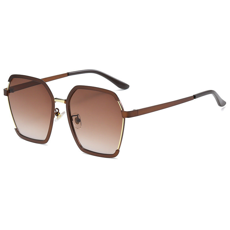 Wholesale Fashion Retro Metal Outdoor Anti-UV Sunglasses