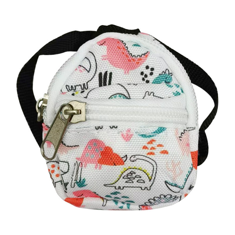 Wholesale Change bag 8cm small schoolbag Doll Accessories