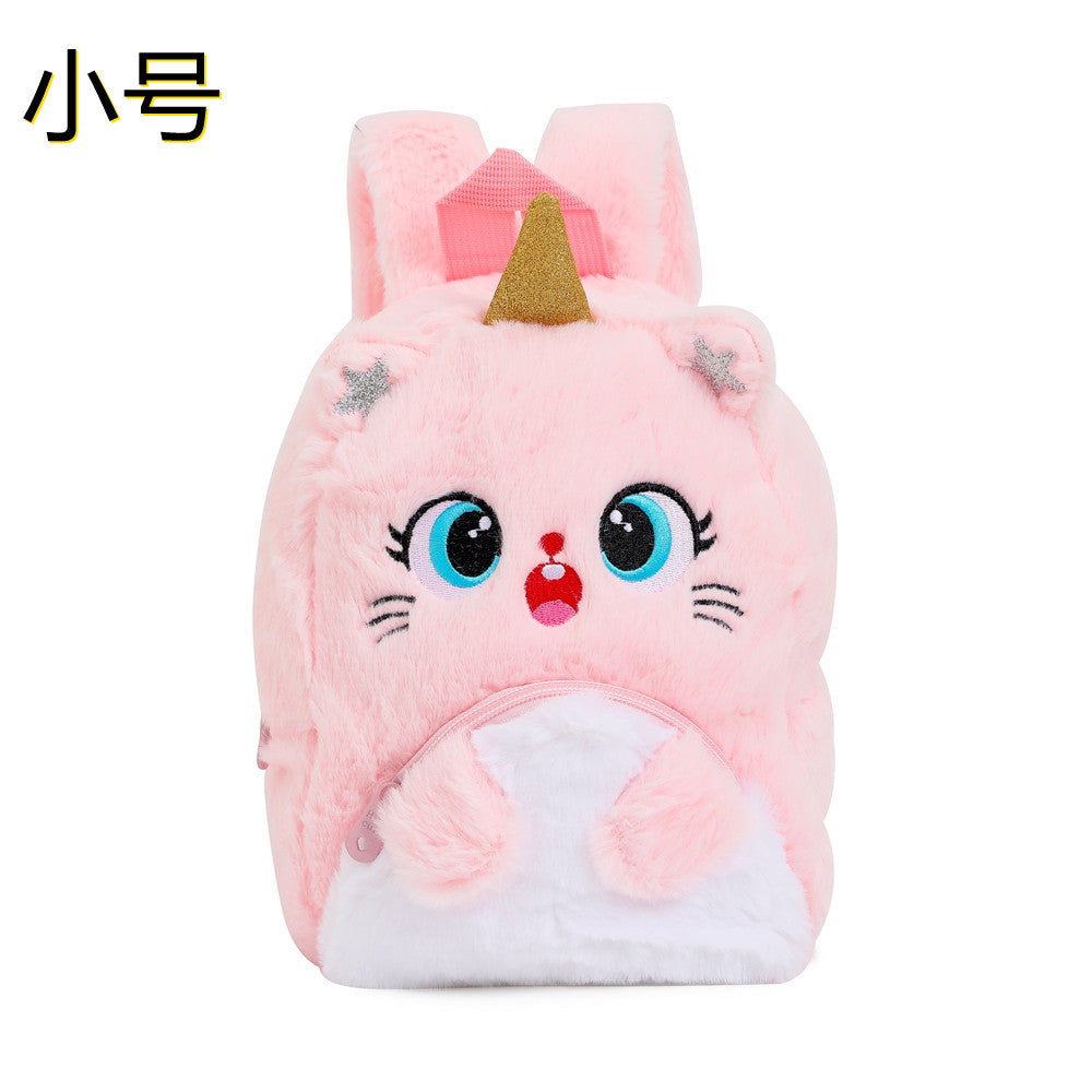 Wholesale Unicorn Plush Big Eyes Cartoon Backpack