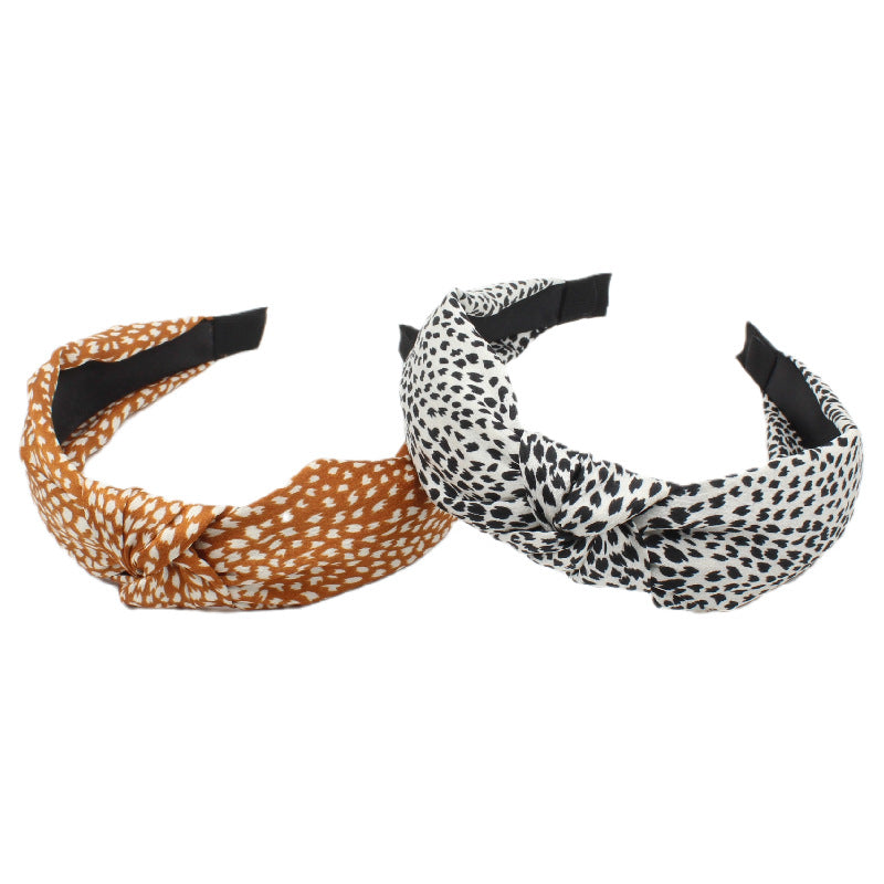 Wholesale Fabric Pattern Wide Edge Headband