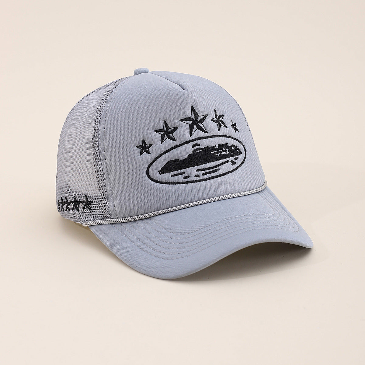Wholesale Alcatraz Embroidered Trucker Hat,  Sunshade Baseball Cap