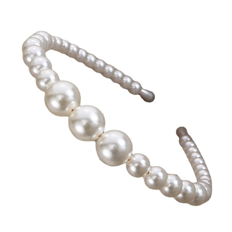 Wholesale Flower Pearl Hair Hoops