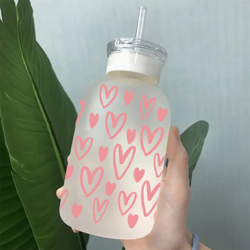 Wholesale Love Valentine's Day  16oz Cup UV DTF Wraps