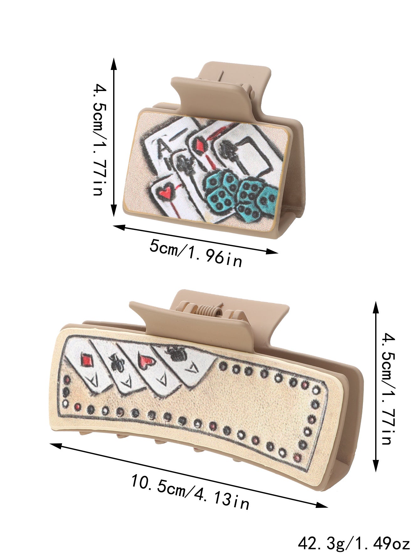 Wholesale  Western Style Sunflower Cactus Leather Hairpin Combination suit Shark Clip