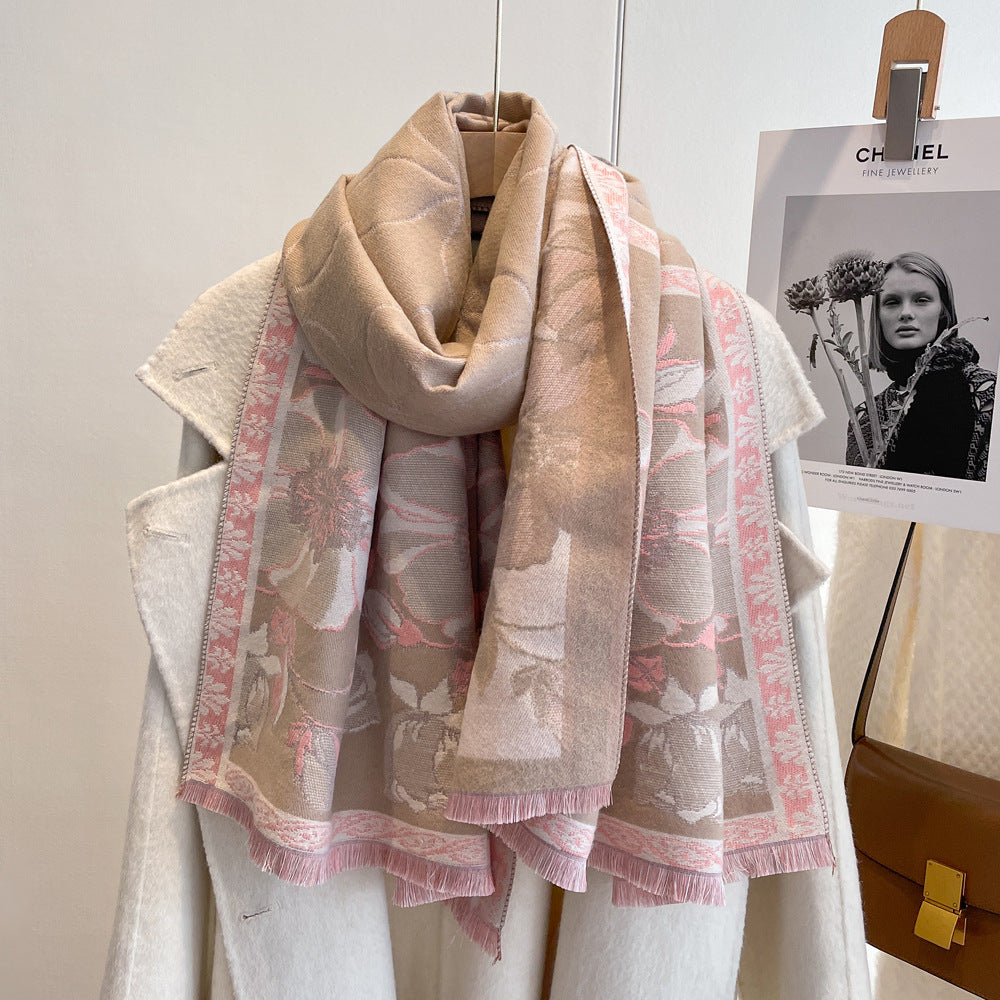 Wholesale Winter Thickened Imitation Cashmere Scarves