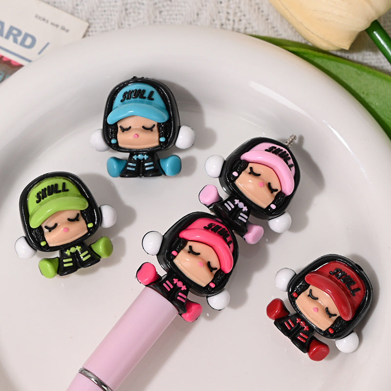 Wholesale 5pcs/pack holes loose beads diy mobile phone beads	OLY Exclusive