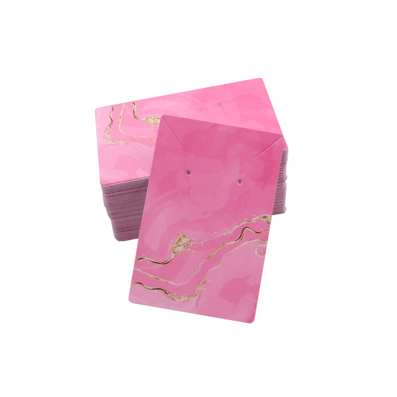 Wholesale 100pcs Earrings Paper Display Card