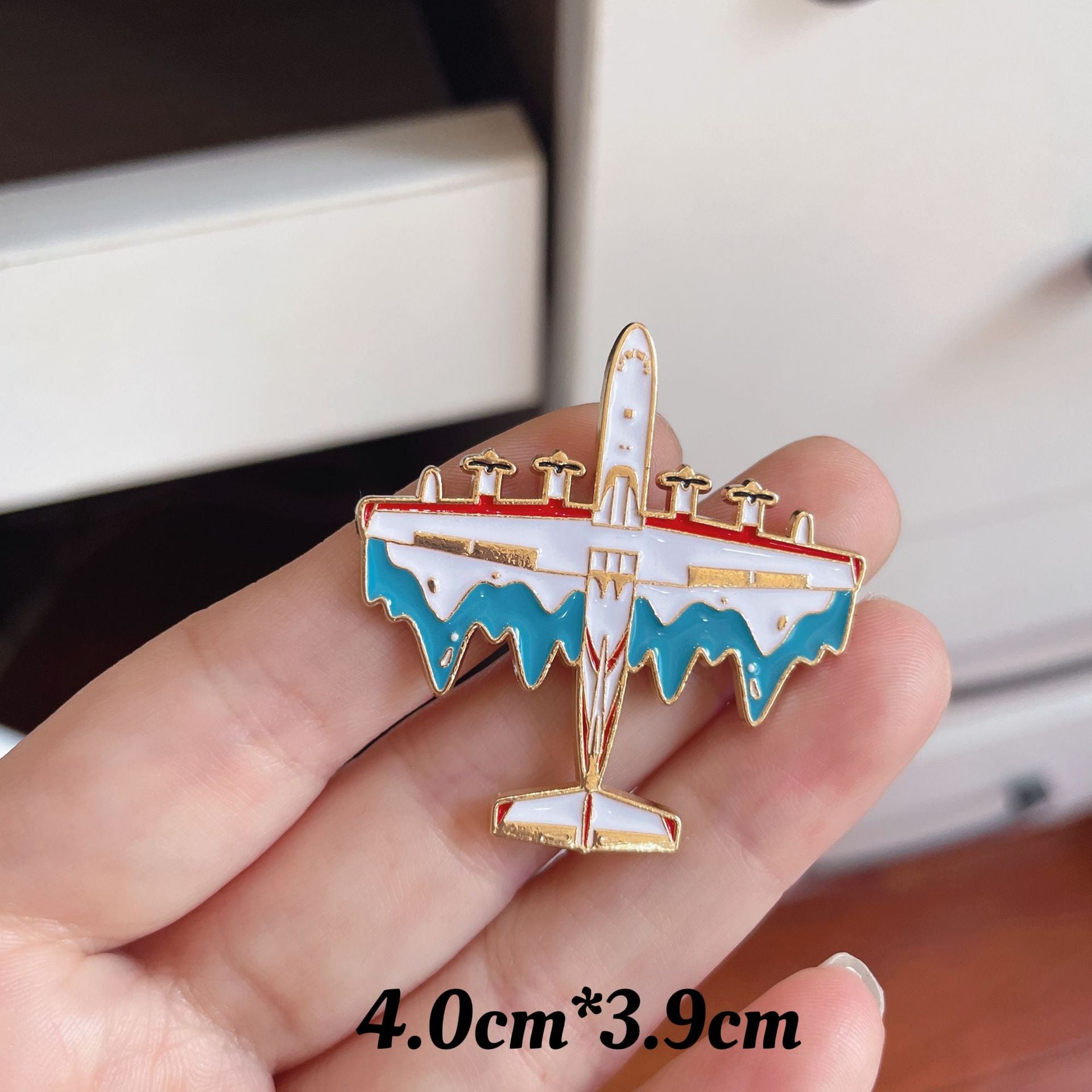 Wholesale Space Fighter Badge Brooch